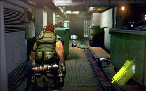 Gdy to zrobisz, wejdź ponownie na schody i wróć piętro wyżej - 1 - Ratowanie zakładników | Kampania Chrisa | Solucja Resident Evil 6 - Resident Evil 6 - poradnik do gry