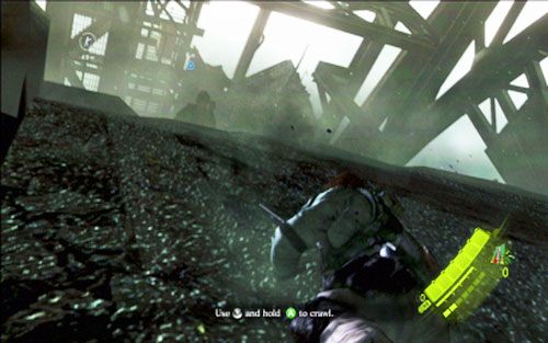 Jak tylko wejdziesz na kładkę, nastąpi wybuch - 2 - Przeprawa przez most | Kampania Chrisa | Solucja Resident Evil 6 - Resident Evil 6 - poradnik do gry