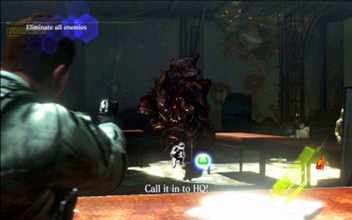 Idąc dalej prosto dotrzesz do kolejnych drzwi - 2 - Opuszczona posiadłość | Kampania Chrisa | Solucja Resident Evil 6 - Resident Evil 6 - poradnik do gry