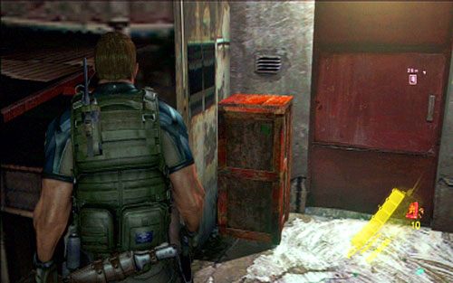 Kolejne drabiny zaprowadzą cię na dach, gdzie czekają następni wrogowie oraz skrzynie z zaopatrzeniem - 3 - Miejskie ulice | Kampania Chrisa | Solucja Resident Evil 6 - Resident Evil 6 - poradnik do gry