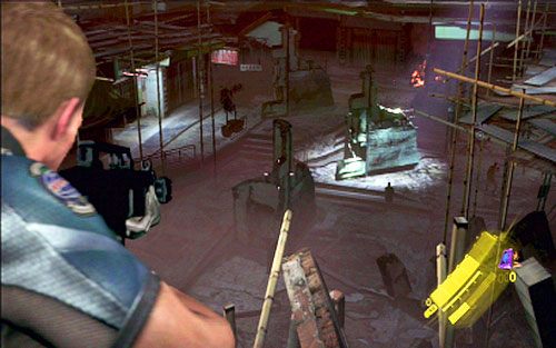 Na razie nie przejmuj się helikopterem i skup na zabiciu wszystkich biegających i skaczących dookoła bestii - 3 - Miejskie ulice | Kampania Chrisa | Solucja Resident Evil 6 - Resident Evil 6 - poradnik do gry