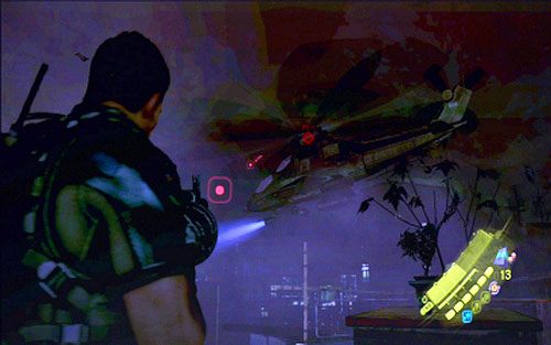 Na szczycie czeka cię kolejne spotkanie z bojowym helikopterem - 3 - Miejskie ulice | Kampania Chrisa | Solucja Resident Evil 6 - Resident Evil 6 - poradnik do gry