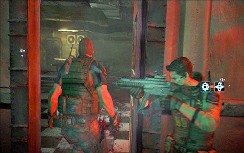 Będziesz mógł wtedy opuścić pokój i ruszać na poszukiwanie ostatniego kodu - 4 - Potrójny zamek | Kampania Chrisa | Solucja Resident Evil 6 - Resident Evil 6 - poradnik do gry