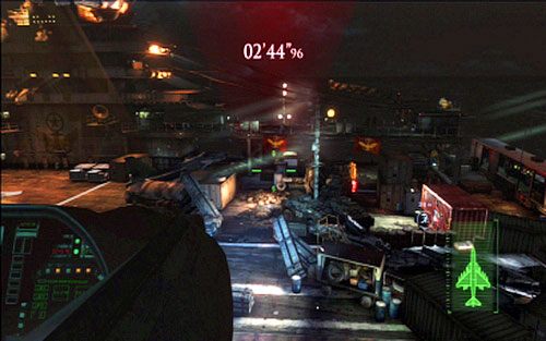 Po zniszczeniu ostatniego celu, Chris będzie musiał osłaniać Piersa - 4 - Lot myśliwcem | Kampania Chrisa | Solucja Resident Evil 6 - Resident Evil 6 - poradnik do gry