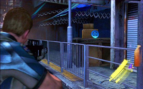 Po otwarciu pierwszej czerwonej bramy skręć w lewo - Rozdział III | Emblematy - Chris | Resident Evil 6 - Resident Evil 6 - poradnik do gry