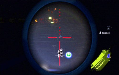 Stamtąd powinieneś zobaczyć mniejszy okręt kierujący w twoją stronę dwa reflektory - Rozdział IV | Emblematy - Chris | Resident Evil 6 - Resident Evil 6 - poradnik do gry