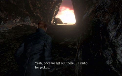 Etap dobiegnie końca, jak tylko opuścisz jaskinię - 2 - Ponowne spotkanie z Ustankiem | Kampania Jakea | Solucja Resident Evil 6 - Resident Evil 6 - poradnik do gry