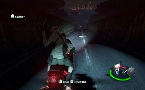 Etap rozpoczniesz za kierownicą motocyklu - 4 - Ucieczka na motocyklu | Kampania Jakea | Solucja Resident Evil 6 - Resident Evil 6 - poradnik do gry
