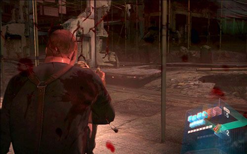 Po wylądowaniu na ulicy zostaniesz zaatakowany przez helikopter oraz duży oddział przeciwników - 4 - Walka z helikopterem | Kampania Jakea | Solucja Resident Evil 6 - Resident Evil 6 - poradnik do gry