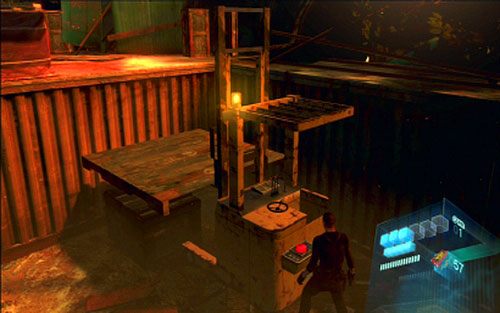 Po eksplozji wciśnij czerwony przycisk niedaleko użytej wcześniej drabiny - 4 - Starcie z Ustankiem | Kampania Jakea | Solucja Resident Evil 6 - Resident Evil 6 - poradnik do gry