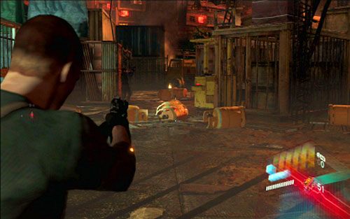 Piąty znajdziesz na pudle obok, do którego możesz doskoczyć - 4 - Starcie z Ustankiem | Kampania Jakea | Solucja Resident Evil 6 - Resident Evil 6 - poradnik do gry