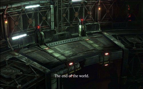 Po kolejnym filmiku, wciśnij zielony przycisk umieszczony niedaleko małego monitora - 5 - Ładowanie baterii | Kampania Jakea | Solucja Resident Evil 6 - Resident Evil 6 - poradnik do gry