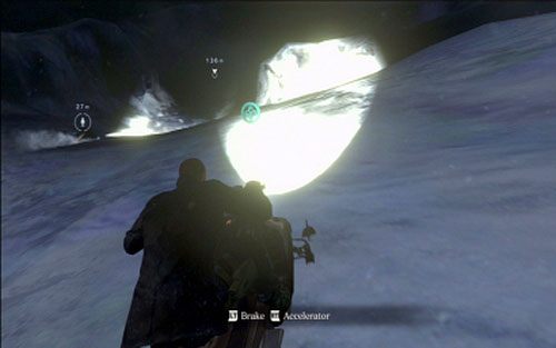 Tuż przed wjazdem do tunelu czeka na ciebie trzeci artefakt - Rozdział II | Emblematy - Jake | Resident Evil 6 - Resident Evil 6 - poradnik do gry