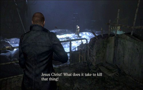 W lodowej jaskini dwukrotnie będziesz musiał przekradać się między latającymi robakami - Rozdział II | Emblematy - Jake | Resident Evil 6 - Resident Evil 6 - poradnik do gry