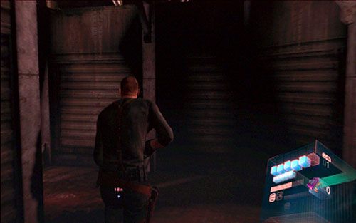 Po tym jak uruchomisz ruchomy rdzeń i wjedziesz piętro wyżej, idź cały czas w lewo - Rozdział V | Emblematy - Jake | Resident Evil 6 - Resident Evil 6 - poradnik do gry