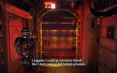 Po rozpoczęciu etapu idź cały czas prosto, aż natkniesz się na pierwszego wroga - 1 - Skradanie po okręcie | Kampania Ady Wong | Solucja Resident Evil 6 - Resident Evil 6 - poradnik do gry