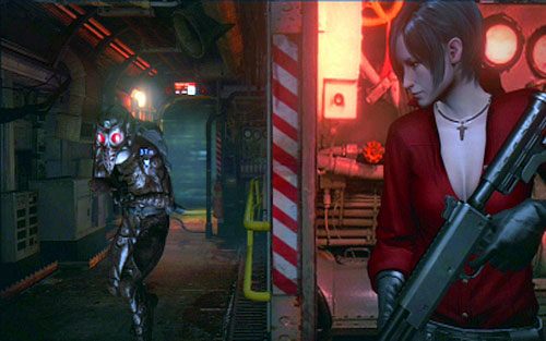 Za zakrętem czeka na ciebie kolejny mutant - 1 - Skradanie po okręcie | Kampania Ady Wong | Solucja Resident Evil 6 - Resident Evil 6 - poradnik do gry