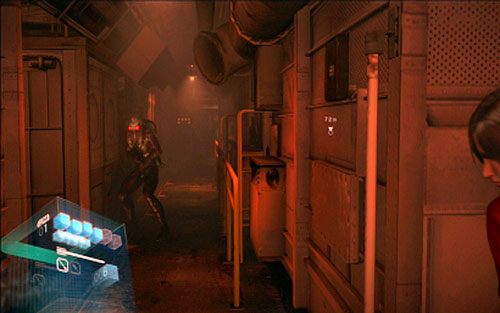 Tam za zakrętem czeka kolejny wróg - 1 - Skradanie po okręcie | Kampania Ady Wong | Solucja Resident Evil 6 - Resident Evil 6 - poradnik do gry