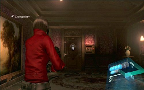 Dotrzesz w ten sposób do kolejnej dziury oraz tunelu, który zaprowadzi cie do zamkniętego apartamentu - 1 - Skradanie po okręcie | Kampania Ady Wong | Solucja Resident Evil 6 - Resident Evil 6 - poradnik do gry