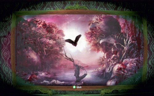 Teraz spoglądając przez dziurkę zobaczysz zmieniony obraz z czarnym ptaszyskiem na środku - 1 - Apartament; Wieżyczki | Kampania Ady Wong | Solucja Resident Evil 6 - Resident Evil 6 - poradnik do gry