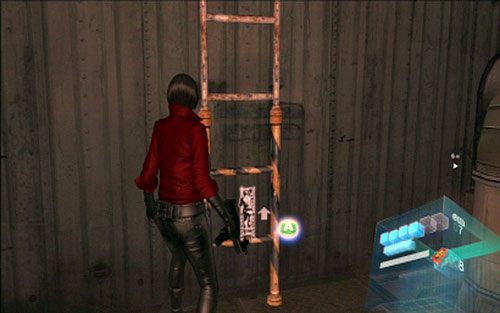 Zaprowadzi cię on do wysokiej drabiny - 1 - Okrętowe korytarze | Kampania Ady Wong | Solucja Resident Evil 6 - Resident Evil 6 - poradnik do gry