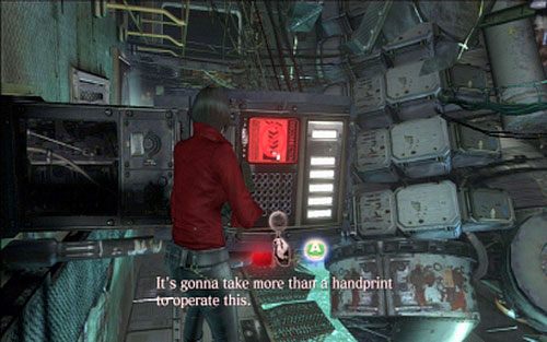 Po zakończeniu starcia wdrap się na drabinę, która zaprowadzi cię do niedziałającej platformy - 1 - Zatopiony okręt | Kampania Ady Wong | Solucja Resident Evil 6 - Resident Evil 6 - poradnik do gry