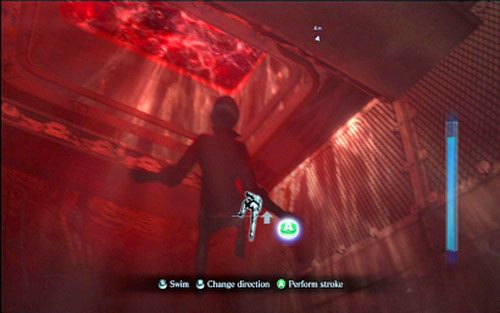 Płynąc przed siebie dojdziesz do szybu windy - 1 - Zatopiony okręt | Kampania Ady Wong | Solucja Resident Evil 6 - Resident Evil 6 - poradnik do gry