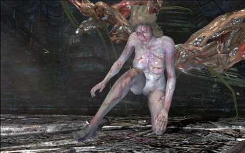 Po wejściu do środka musisz przejść przez podwójne wrota - 2 - Walka z Deborah | Kampania Ady Wong | Solucja Resident Evil 6 - Resident Evil 6 - poradnik do gry