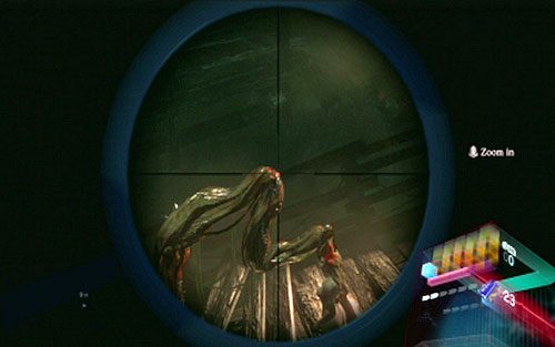 Gdy przejażdżka dobiegnie końca, będziesz musiał trafić w ostatni gruczoł na żądle bestii, ratując w ten sposób dziewczynę - 2 - Walka z Deborah | Kampania Ady Wong | Solucja Resident Evil 6 - Resident Evil 6 - poradnik do gry