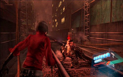 Musisz teraz pokonać stwora w ten sam sposób jak ostatnio - 3 - Mutant z piłą | Kampania Ady Wong | Solucja Resident Evil 6 - Resident Evil 6 - poradnik do gry