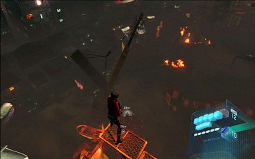 Śledź ich poruszając się po kolejnych budynkach, aż trafisz na wysoki dźwig - 3 - Nabrzeże | Kampania Ady Wong | Solucja Resident Evil 6 - Resident Evil 6 - poradnik do gry