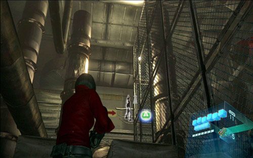 Gdy zginą, idź cały czas prosto, podciągnij się linką na górę i otwórz kolejny właz - 4 - Reflektory | Kampania Ady Wong | Solucja Resident Evil 6 - Resident Evil 6 - poradnik do gry