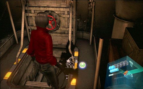 Gdy kolejna cut-scenka dobiegnie końca, wskocz do pobliskiego włazu i jak najszybciej biegnij przed siebie - 4 - Ucieczka przed mutantem | Kampania Ady Wong | Solucja Resident Evil 6 - Resident Evil 6 - poradnik do gry