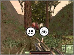 Idź przed siebie, w prawo, stań obok muru i czekaj patrząc na przepaść - Colombia | Soldier of Fortune 2 Double Helix - Soldier of Fortune 2: Double Helix - poradnik do gry