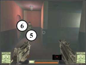 Wróć się do środka statku, odnajdź schody prowadzące na dół i skorzystaj z nich - Seaward | Soldier of Fortune 2 Double Helix - Soldier of Fortune 2: Double Helix - poradnik do gry