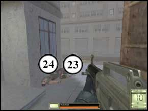 Wejdź do środka i wyjdź szybko, ukrywając się za murem - Hongkong | Soldier of Fortune 2 Double Helix - Soldier of Fortune 2: Double Helix - poradnik do gry