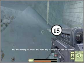 Wejdź na górkę ze śniegu i skocz na dach tego budynku (pokazane na obrazku) - Kamczatka | Soldier of Fortune 2 Double Helix - Soldier of Fortune 2: Double Helix - poradnik do gry