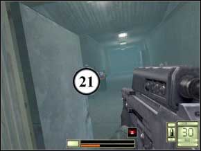 a następnie kolejnego po prawej w pokoju obok (22) - Kamczatka | Soldier of Fortune 2 Double Helix - Soldier of Fortune 2: Double Helix - poradnik do gry