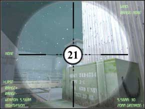 Wejdź do budynku, po prawej i po lewej jest po jednym żołnierzu - zabij obu (22) (23) i pozbieraj przedmioty - Kamczatka | Soldier of Fortune 2 Double Helix - Soldier of Fortune 2: Double Helix - poradnik do gry