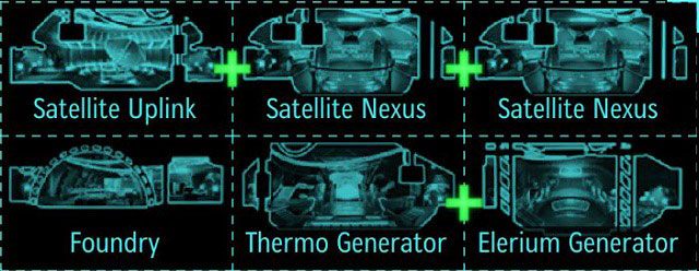 Odpowiednio ustawione pomieszczenia działają z większą wydajnością. - Produkcja i ulepszanie ekwipunku w XCOM Enemy Unknown | Baza - XCOM: Enemy Unknown - poradnik do gry