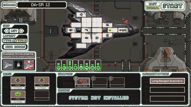 załoga: 2x human, zoltan - Stealth Cruiser (B) - DA-SR 12 | Statki | FTL Faster Than Light - FTL: Faster Than Light - poradnik do gry