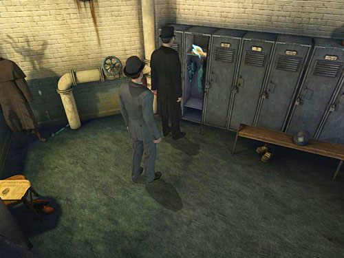 Zbadaj górną półkę, a przekonasz się, że dziewczyna ma tam skrytkę - Odblokuj drzwi do sutereny | Ucieczka z więzienia Westgate - Testament Sherlocka Holmesa - poradnik do gry