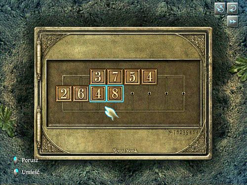 48 w dół, 4x w lewo i do góry, do 6 - Odkryj, co bandyci schowali na cmentarzu | Jatka w Whitechapel - Testament Sherlocka Holmesa - poradnik do gry