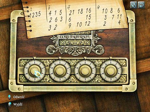 Jak widzisz, owe notatki oznaczone są cyframi od I do IV - Rozejrzyj się w pokoju siostrzeńca biskupa | Kradzież w Kensington Garden - Testament Sherlocka Holmesa - poradnik do gry