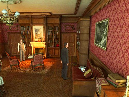 Zanim zdecydujesz się wyruszyć, zwróć uwagę na kolejny numer gazety Globe Explorer, leżący na stojącej tuż obok stolika laboratoryjnego kanapie - Zobacz się z Hansem Schielmanem | Ucieczka z więzienia Westgate - Testament Sherlocka Holmesa - poradnik do gry