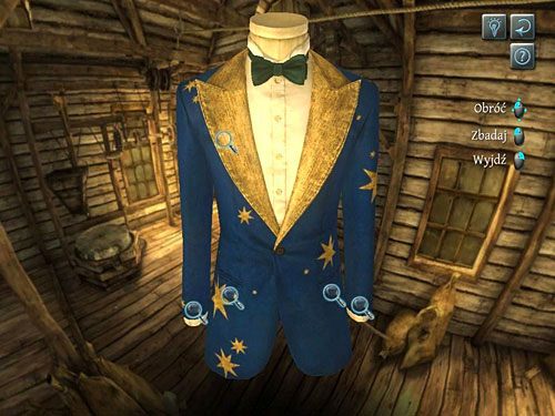 Zajrzyj do prawej kieszeni - będą w niej kajdanki - Rozejrzyj się po poddaszu | Pożar w młynie - Testament Sherlocka Holmesa - poradnik do gry