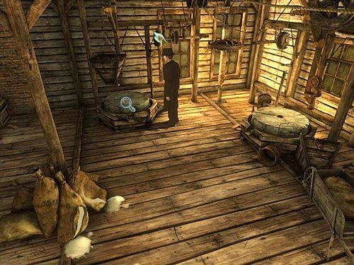 1 - Rozejrzyj się po poddaszu | Pożar w młynie - Testament Sherlocka Holmesa - poradnik do gry