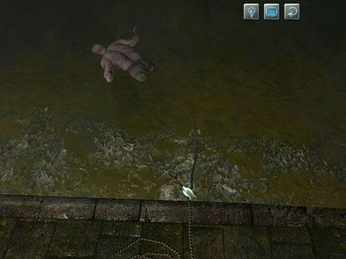 Złap za kotwicę, a zdobędziesz ją razem z liną - Dostań się na drugą stronę kanału | Spotkanie w kanałach - Testament Sherlocka Holmesa - poradnik do gry