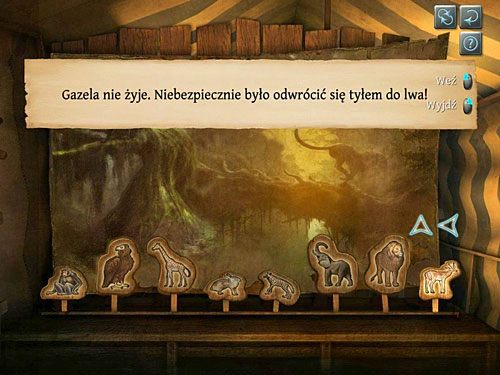 Ustawiwszy cele w sposób podany i zobrazowany powyżej, otworzysz tajną skrytkę (i zdobędziesz dwudzieste szóste osiągnięcie: Prawo natury) - Otwórz tajną skrytkę właściciela strzelnicy | Finał w opuszczonym lunaparku - Testament Sherlocka Holmesa - poradnik do gry