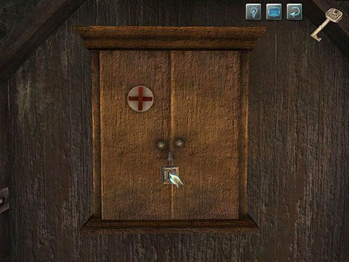 Otwórz nim apteczkę mieszczącą się na drugim końcu korytarza - Pozbądź się pierwszego strażnika | Finał w opuszczonym lunaparku - Testament Sherlocka Holmesa - poradnik do gry